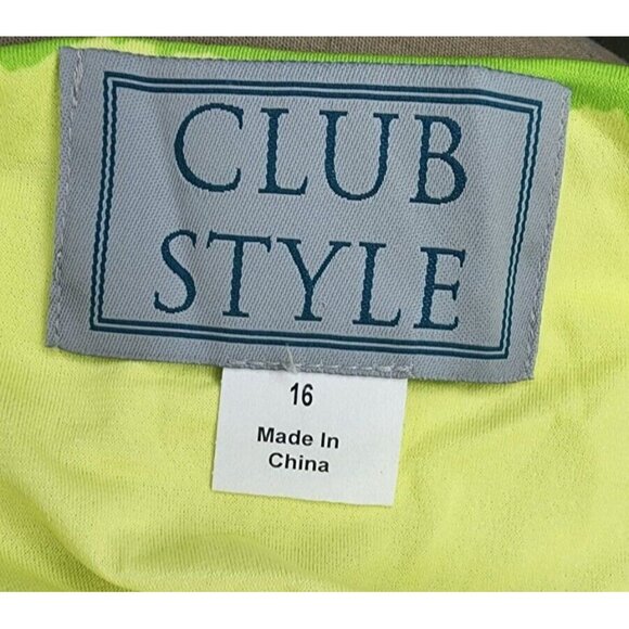 Club Style Bright Color Poly/Spandex Sleeveless Nightgown Bold & Comfortable - Picture 11 of 12